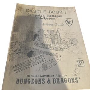 Castle Book I: Campaign Hexagon Sub-system (Dungeons & Dragons) Judges Guild
